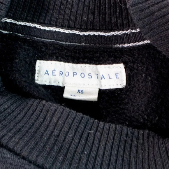 Aeropostale Block Logo Pullover Sweatshirt XS - Picture 3 of 3